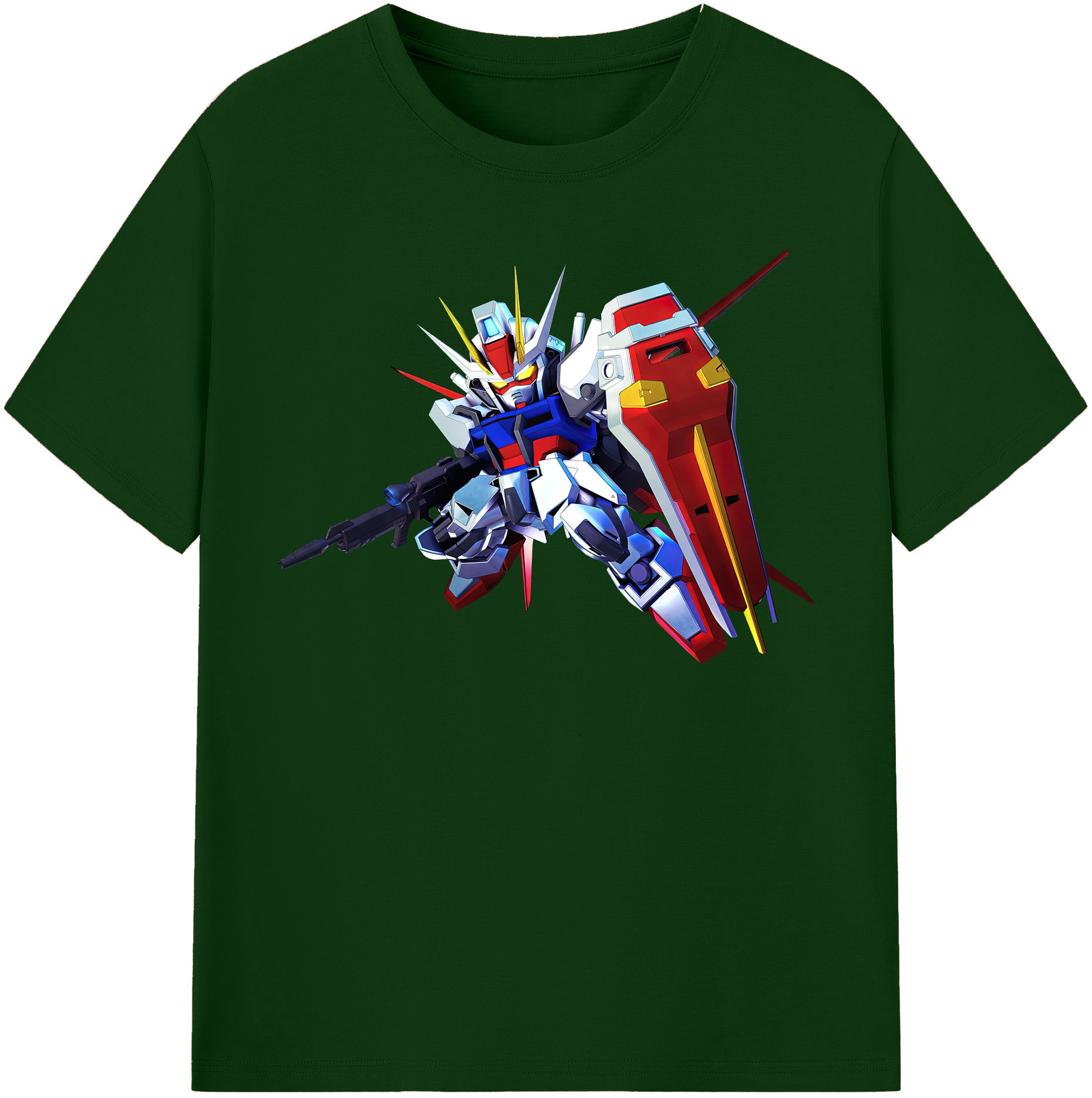 （画像用） 機動戦士ガンダム Mobile Suit Gundam 綿100％半袖Tシャツ（フロントプリント）